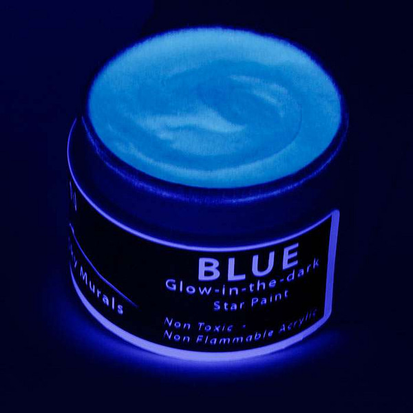 Starlight Blue Glow Paint under BL